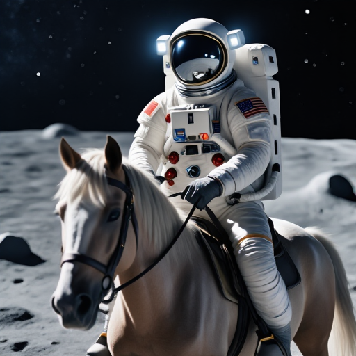 Z-Image, astronaut prompt